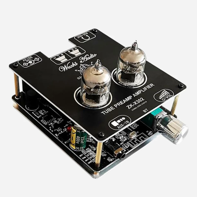 ZK-X302 Bluetooth 5.0 Tube Amplifier Module 6J1 Tube Precise Pairing Fever HIFI Electron Tube Amplifier Module-US Plug
ZK-X302 Bluetooth 5.0 Tube Amplifier Module 6J1 Tube Precise Pairing Fever HIFI Electron Tube Amplifier Module-US Plug
