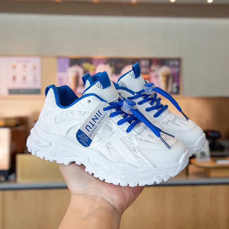 Boys and Girls Sneakers Students New 2022 Spring and Summer Comfortable Soft Bottom Breathable Running Shoes Small White Shoes
Boys and Girls Sneakers Students New 2022 Spring and Summer Comfortable Soft Bottom Breathable Running Shoes Small White Shoes