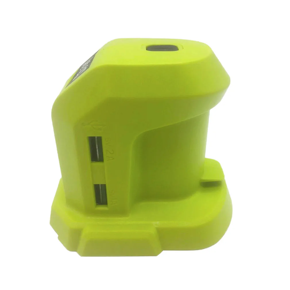 Adapter DC12V For Ryobi One+ 18V Li-ion Battery Adapter With Dual USB LED Switch Control Portable Electric Light Equipment
Adapter DC12V For Ryobi One+ 18V Li-ion Battery Adapter With Dual USB LED Switch Control Portable Electric Light Equipment