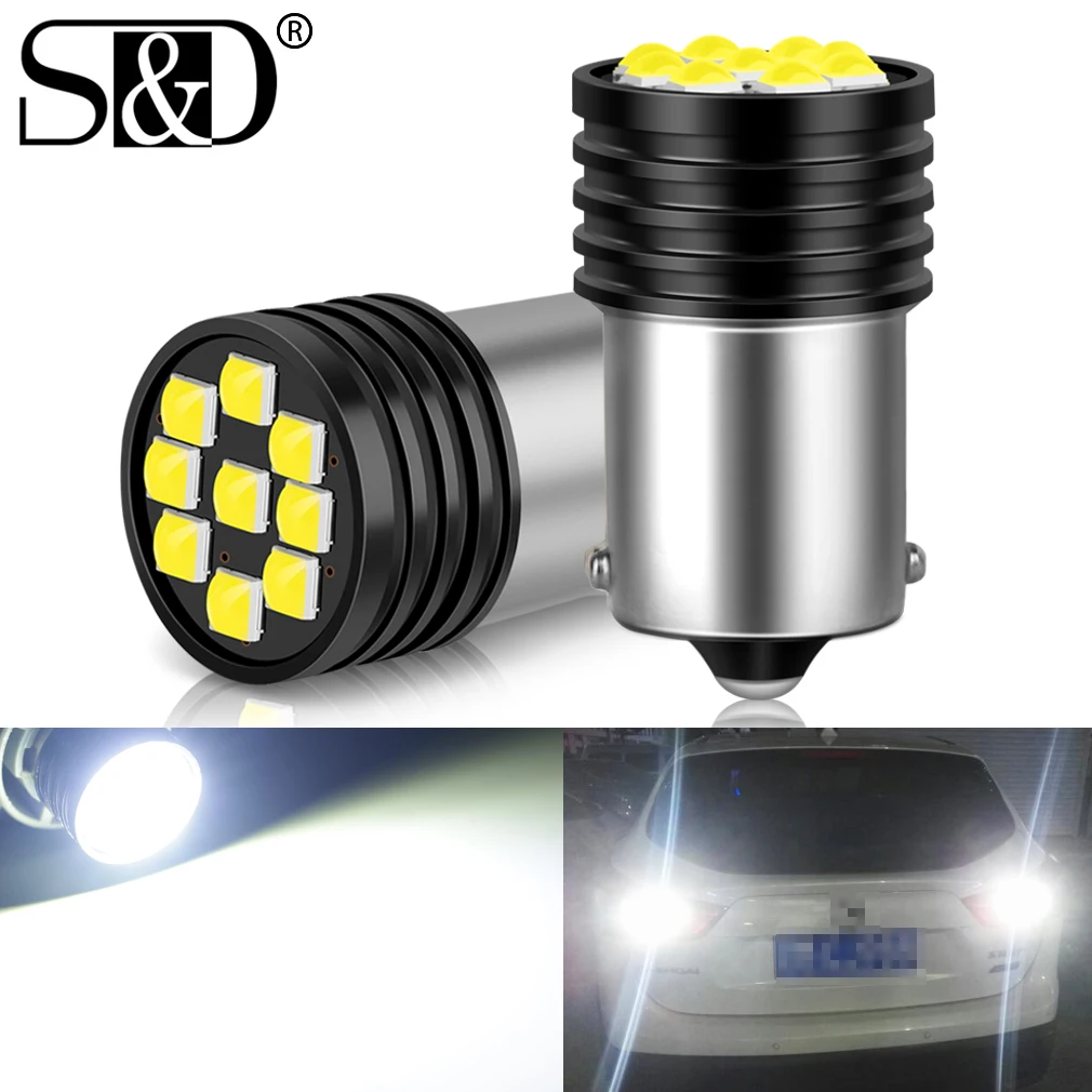 2Pcs P21W LED 1156 BA15S 1157 BAY15D Led Bulb P21 5W R5W R10W BA9S BAX9S H21W BAY9S H6W T4W Auto Lamp Bulbs Car LED Light 12V
2Pcs P21W LED 1156 BA15S 1157 BAY15D Led Bulb P21 5W R5W R10W BA9S BAX9S H21W BAY9S H6W T4W Auto Lamp Bulbs Car LED Light 12V