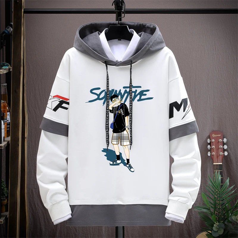 New Hip Hop Men's Cotton Hoodies Casual Hooded Sweatshirt Sports Outdoor Tops Spring Autumn Fashion Pullover Streetwear Clothing
New Hip Hop Men's Cotton Hoodies Casual Hooded Sweatshirt Sports Outdoor Tops Spring Autumn Fashion Pullover Streetwear Clothing