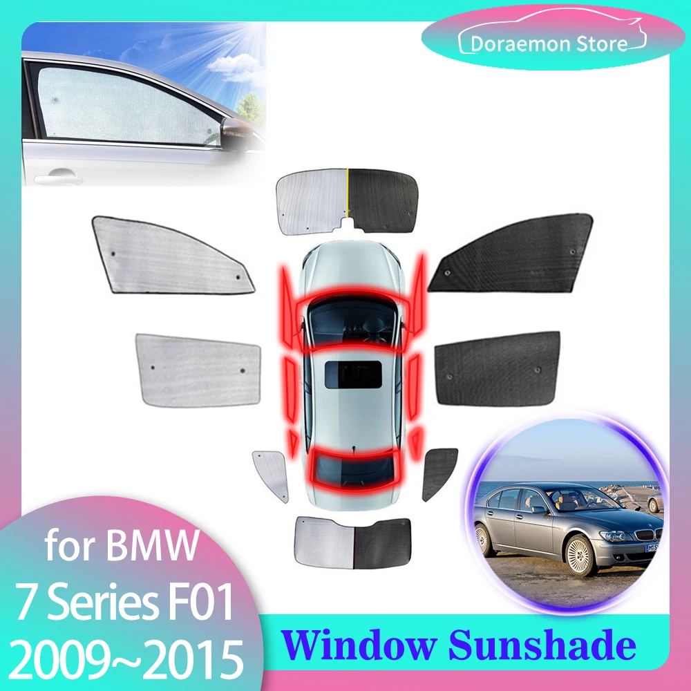 Full Covers Sunshades For BMW 7 Series F01 2009~2015 730i 740i 750i Rear Side Windshield Mat Window Curtain Sun Visor Accessorie
Full Covers Sunshades For BMW 7 Series F01 2009~2015 730i 740i 750i Rear Side Windshield Mat Window Curtain Sun Visor Accessorie