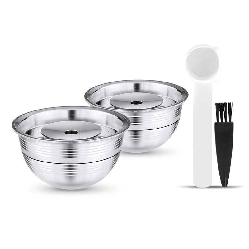 Suitable For Nespresso G6 Vertuoline Stainless Steel Coffee Capsule Shell Filling Reusable Shell
Suitable For Nespresso G6 Vertuoline Stainless Steel Coffee Capsule Shell Filling Reusable Shell