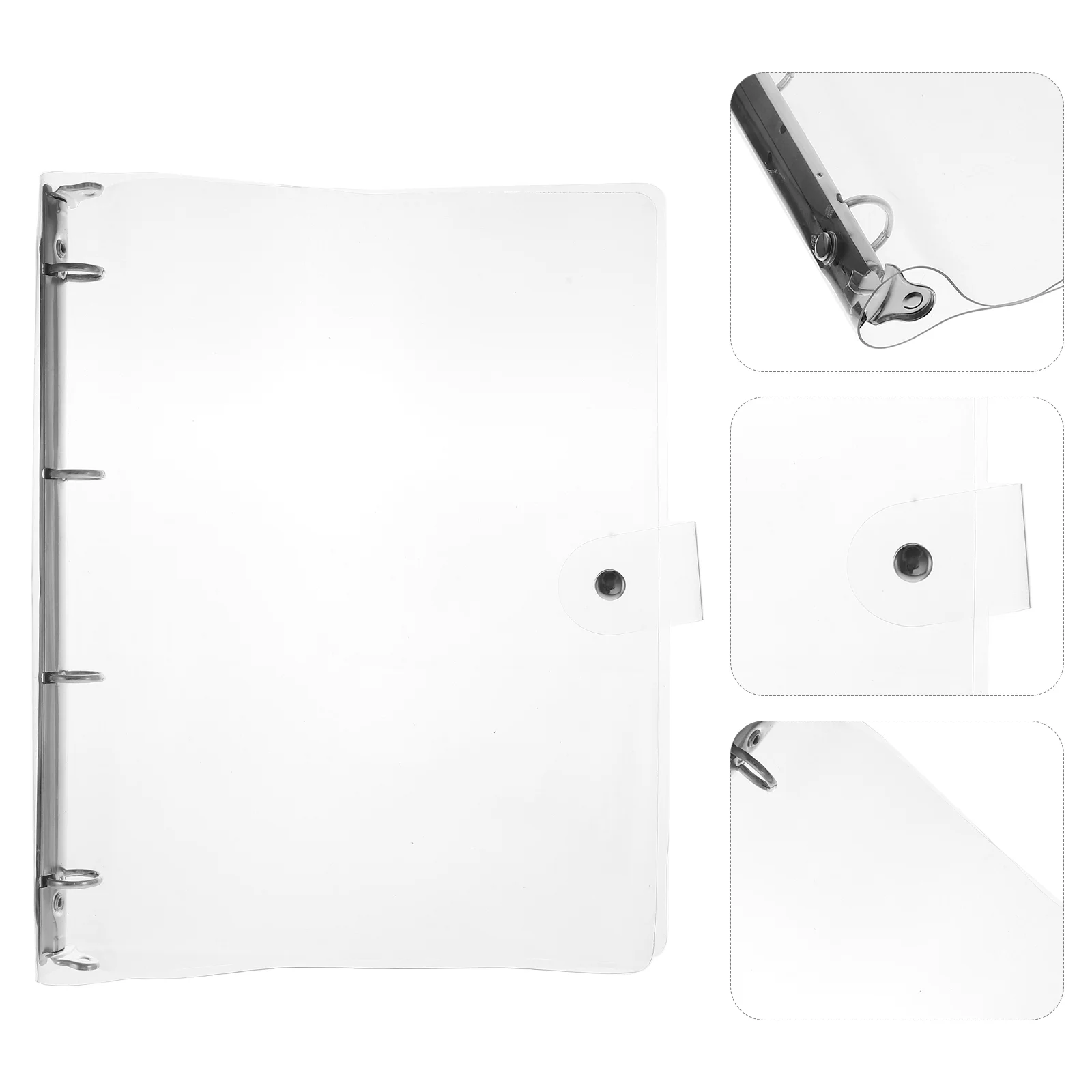 Cover Binder Notebook Shell Leaf Loose Planner Clear Transparent Pvc School Aesthetic Binders Cute Covers A4 Refillable Ring
Cover Binder Notebook Shell Leaf Loose Planner Clear Transparent Pvc School Aesthetic Binders Cute Covers A4 Refillable Ring