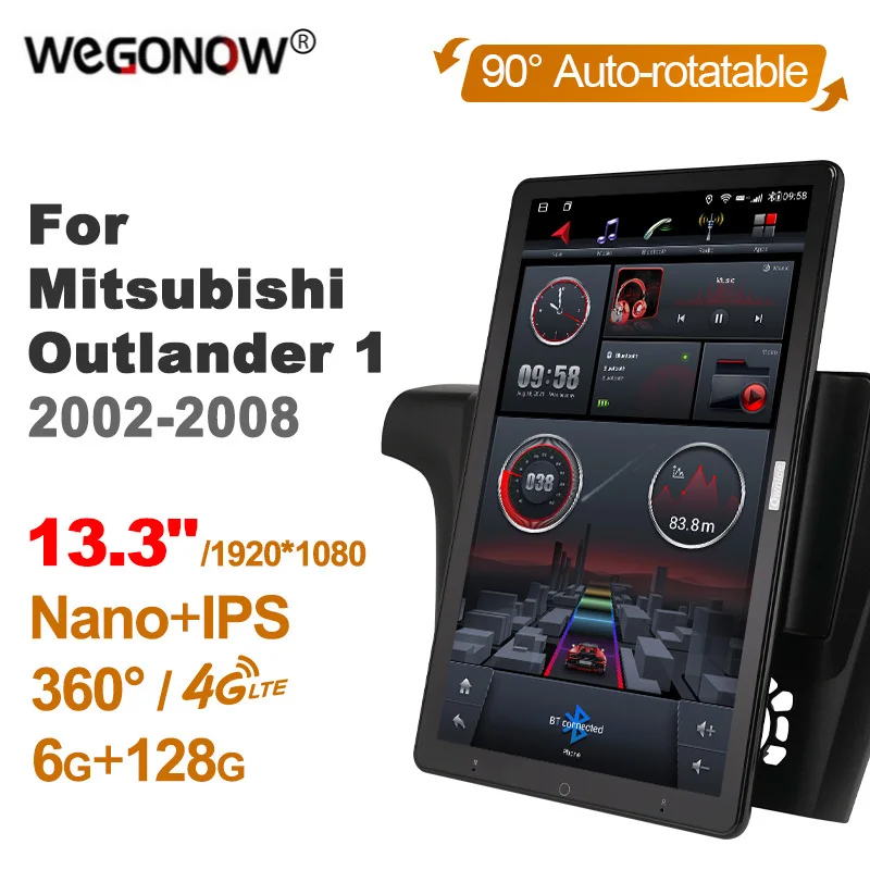 Автомагнитола Ownice с Android 10,0 для Mitsubishi Outlander 1 2002-2008, 13,3 дюйма, без DVD, USB, Quick Charge 1920*1080
Автомагнитола Ownice с Android 10,0 для Mitsubishi Outlander 1 2002-2008, 13,3 дюйма, без DVD, USB, Quick Charge 1920*1080