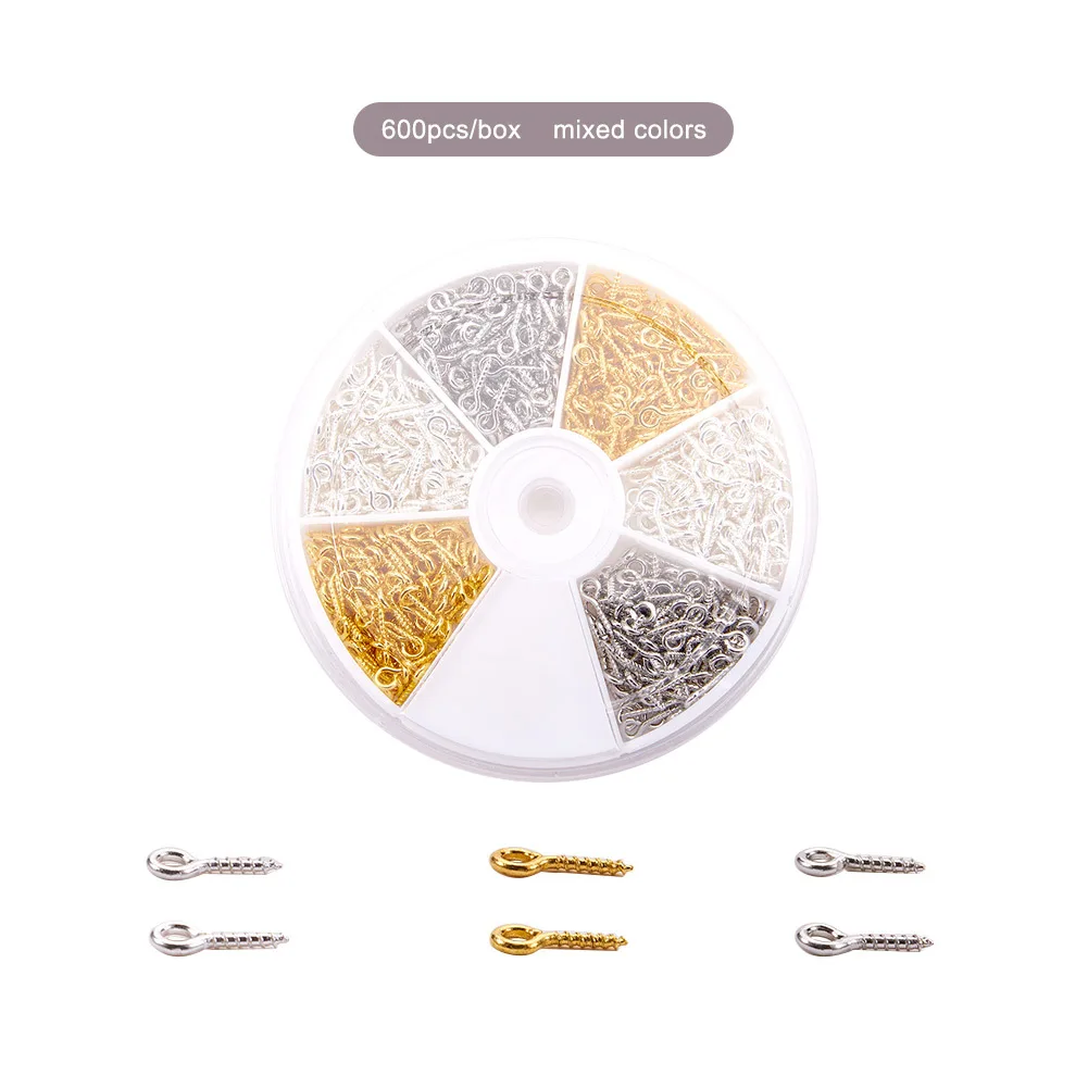8-10MM Hot-selling Goat Eye Nail Screws Horn Nail Box Multi-specification Handmade Diy Hook Eye Hole Beaded Pendant Screw
8-10MM Hot-selling Goat Eye Nail Screws Horn Nail Box Multi-specification Handmade Diy Hook Eye Hole Beaded Pendant Screw