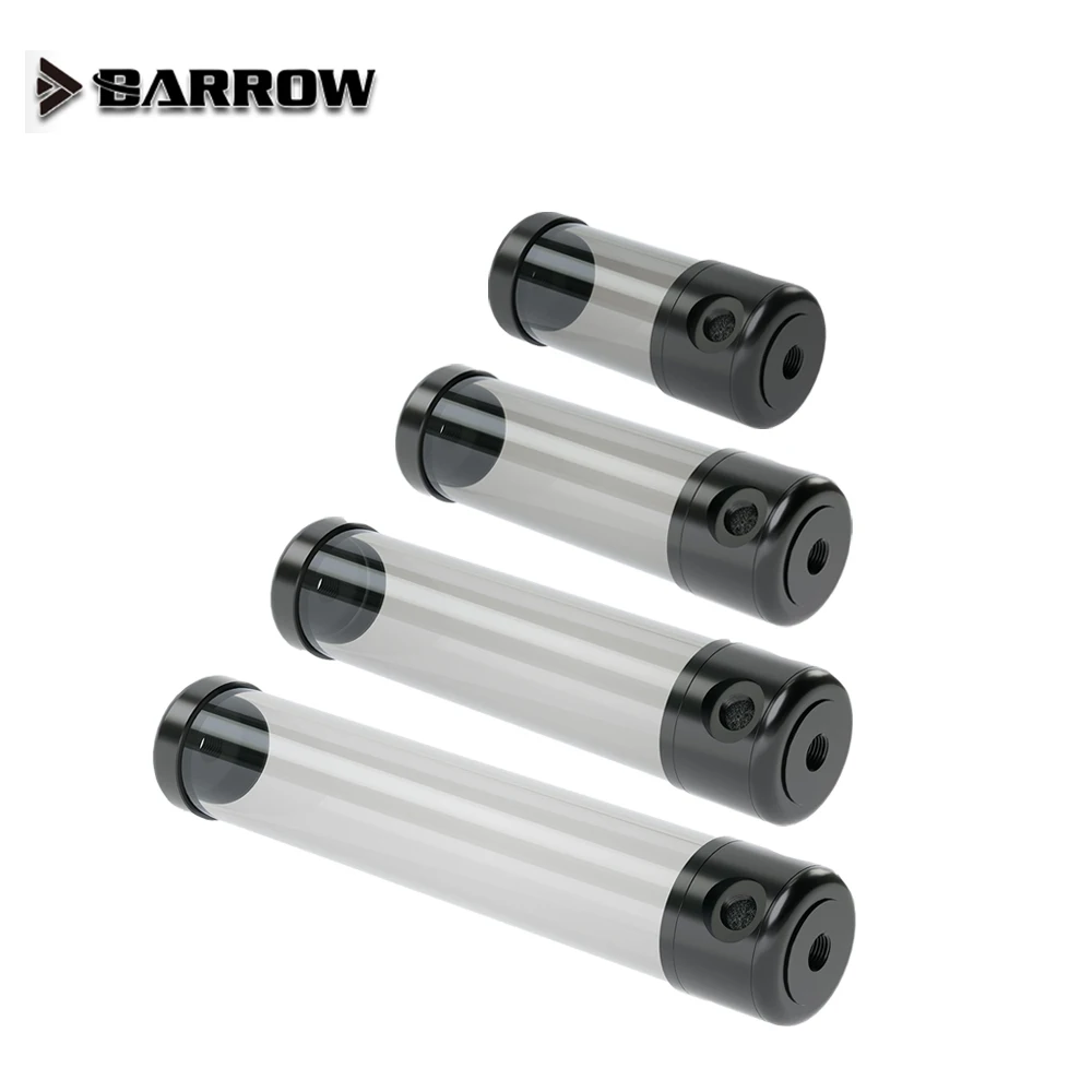 

Barrow OBS-YK,50mm Diameter Acrylic Cylindrical Tanks, Transparent Wall, 130/180/230/280mm Length, Water Cooling Reservoirs