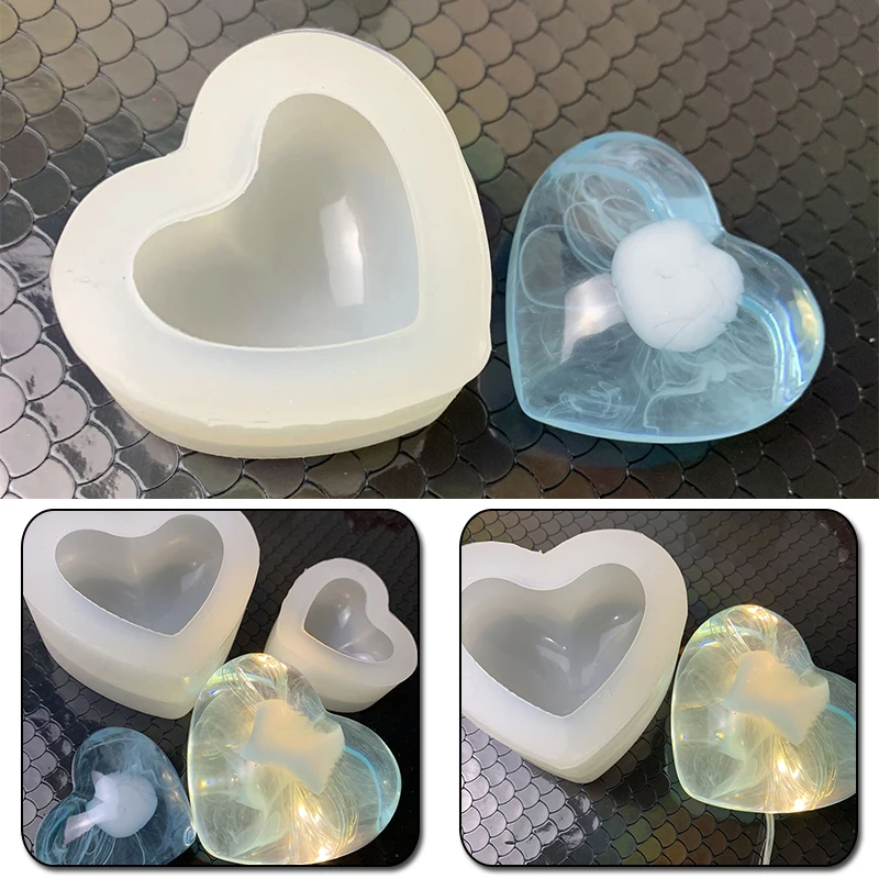 3D Stereo Size Love Mirror Candle Silicone Mold Handmade DIY Crystal Epoxy Heart Shape Aromatherapy Gypsum Handmade Soap
3D Stereo Size Love Mirror Candle Silicone Mold Handmade DIY Crystal Epoxy Heart Shape Aromatherapy Gypsum Handmade Soap