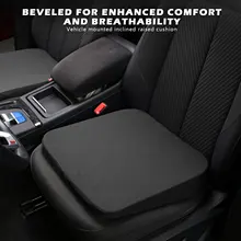 Car Seat Heightening Cushion Bevel Main Driver Single Seat Thickening Butt Cushion Heightening Mats Auto Interior Accessories