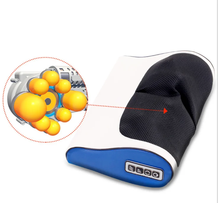 Infrared Heating Neck Shoulder Back Body Electric Massage Pillow Shiatsu Device Cervical Health Massageador Relaxation
Infrared Heating Neck Shoulder Back Body Electric Massage Pillow Shiatsu Device Cervical Health Massageador Relaxation