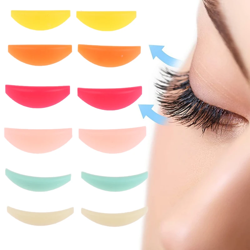 6Pair Silicone Curlers Curl Eyelash Pads Eyelash Extension Perm Tools Multicolor Eyelash Lifting Kit Accessories Reusable
6Pair Silicone Curlers Curl Eyelash Pads Eyelash Extension Perm Tools Multicolor Eyelash Lifting Kit Accessories Reusable