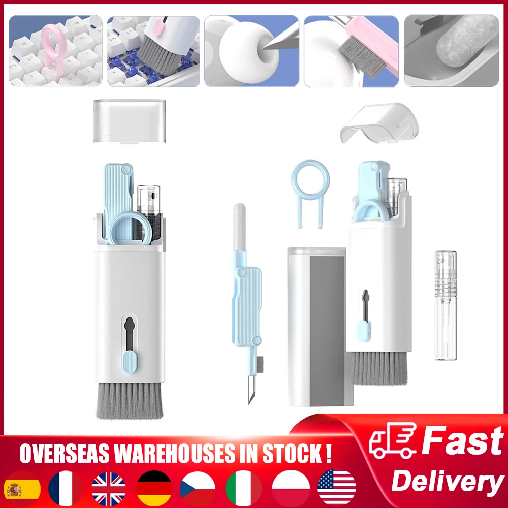 Multifunctional Electronics Cleaning Tool Kit Laptop/Cellphone/Screen/ Keyboard/Earphones Decontamination and Dust Removal Tool
Multifunctional Electronics Cleaning Tool Kit Laptop/Cellphone/Screen/ Keyboard/Earphones Decontamination and Dust Removal Tool