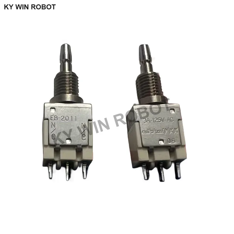 1pcs/lots Imported Japan EB-2011 Miniature Pushbutton Switch Non-Locking Reset Pushbutton Switch 3pin 3A125V
1pcs/lots Imported Japan EB-2011 Miniature Pushbutton Switch Non-Locking Reset Pushbutton Switch 3pin 3A125V
