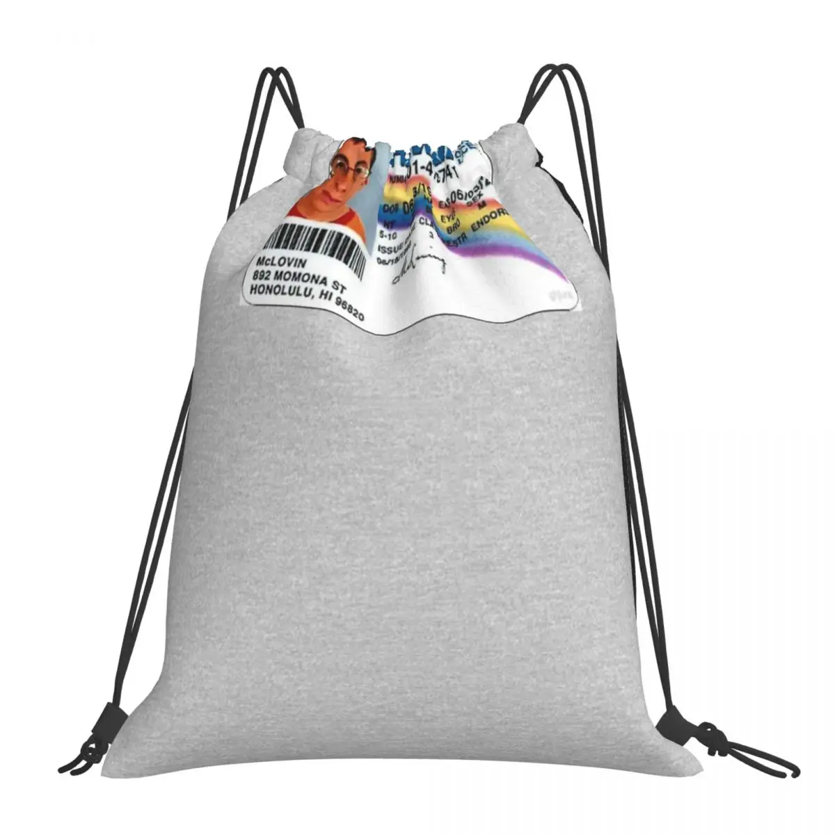 Mclovin Superbad Id 1 Drawstring Bags Backpacks Backpack Cloth Bags Bags For Men Children's Fabric Bag
Mclovin Superbad Id 1 Drawstring Bags Backpacks Backpack Cloth Bags Bags For Men Children's Fabric Bag