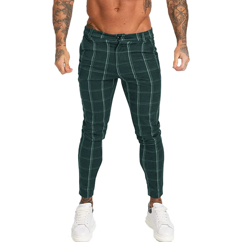 2022 New Men's Pants Fashion Plaid Leggings Trousers Man Spring And Autumn Leisure Trend Tight Pants Male Clothing Pants
2022 New Men's Pants Fashion Plaid Leggings Trousers Man Spring And Autumn Leisure Trend Tight Pants Male Clothing Pants