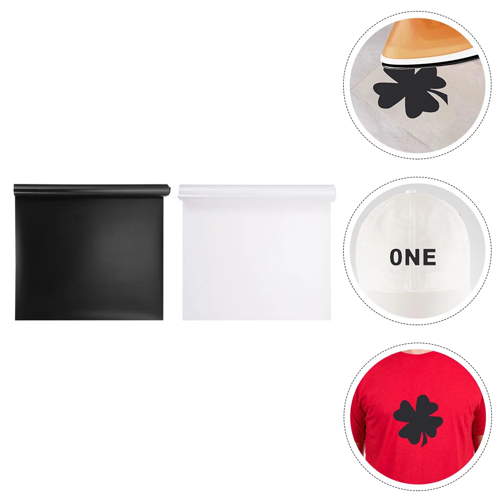 2 Rolls Heat Transfer Patch Heat Transfer Film Heat Stamping Slice T-shirt Transfer Vinyl
2 Rolls Heat Transfer Patch Heat Transfer Film Heat Stamping Slice T-shirt Transfer Vinyl