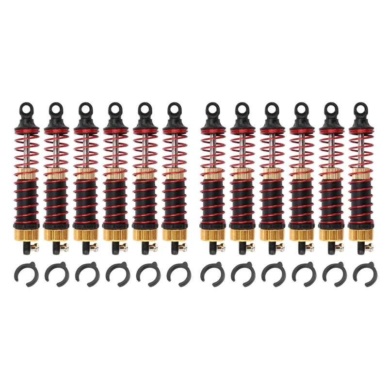 2X RC Shock Absorber, Adjustable Assembled Spring Damper Suspension Upgraded Oil Filled Shock 25-ZJ03 For 9125 RC Car
2X RC Shock Absorber, Adjustable Assembled Spring Damper Suspension Upgraded Oil Filled Shock 25-ZJ03 For 9125 RC Car