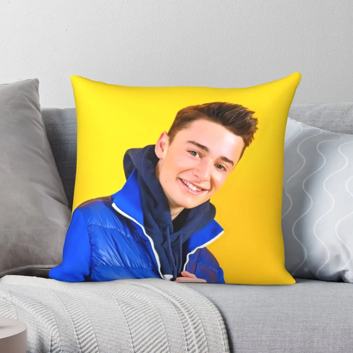 Noah Schnapp Blue Jacket Square Pillowcase Polyester Linen Velvet Printed Zip Decor Throw Pillow Case Car Cushion Cover 18"
Noah Schnapp Blue Jacket Square Pillowcase Polyester Linen Velvet Printed Zip Decor Throw Pillow Case Car Cushion Cover 18"