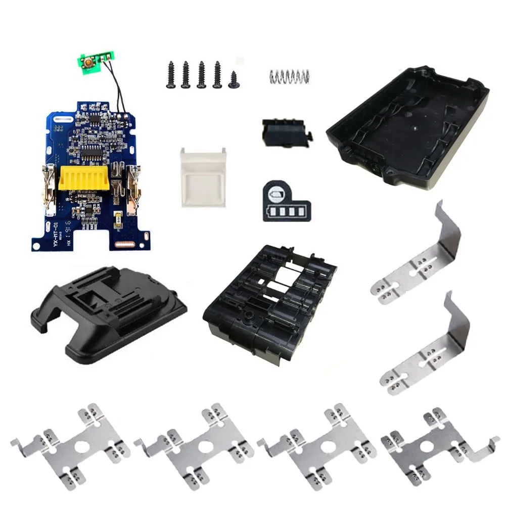 Для Makita 18V BL1830 3.0Ah 5.0Ah DIY коробка для хранения аккумулятора с защитой от зарядки, печатная плата, светодиодная стандартная коробка
Для Makita 18V BL1830 3.0Ah 5.0Ah DIY коробка для хранения аккумулятора с защитой от зарядки, печатная плата, светодиодная стандартная коробка