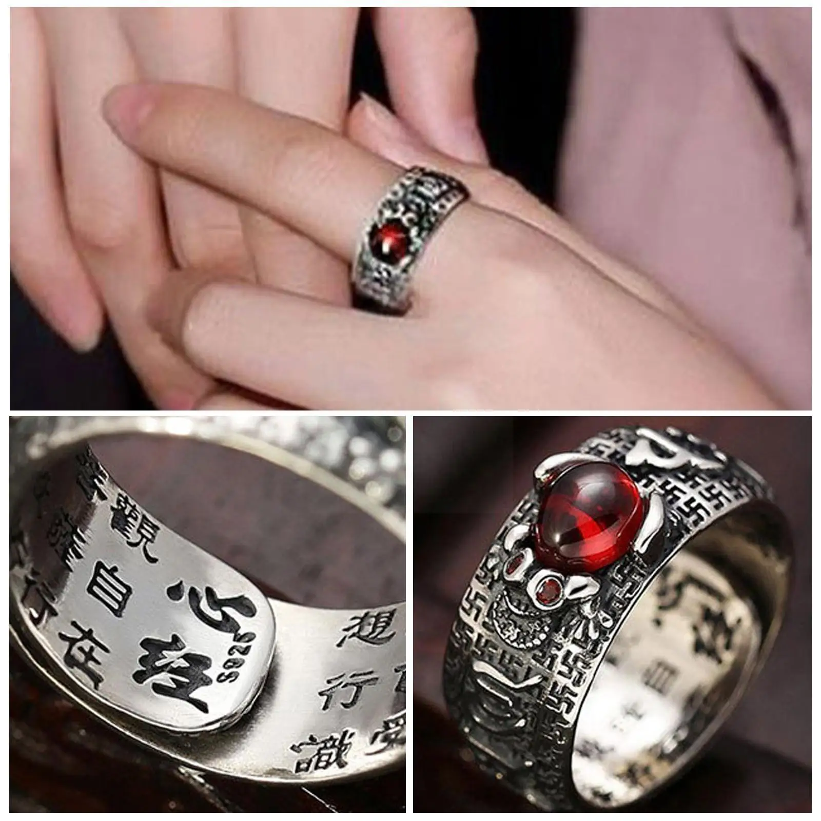 Ring Lucky Ring Chinese Fengshui Bring Wealth Jewelry Retro Open Adjustable Ring Jewelry for Women Men Rings Je G6D7
Ring Lucky Ring Chinese Fengshui Bring Wealth Jewelry Retro Open Adjustable Ring Jewelry for Women Men Rings Je G6D7