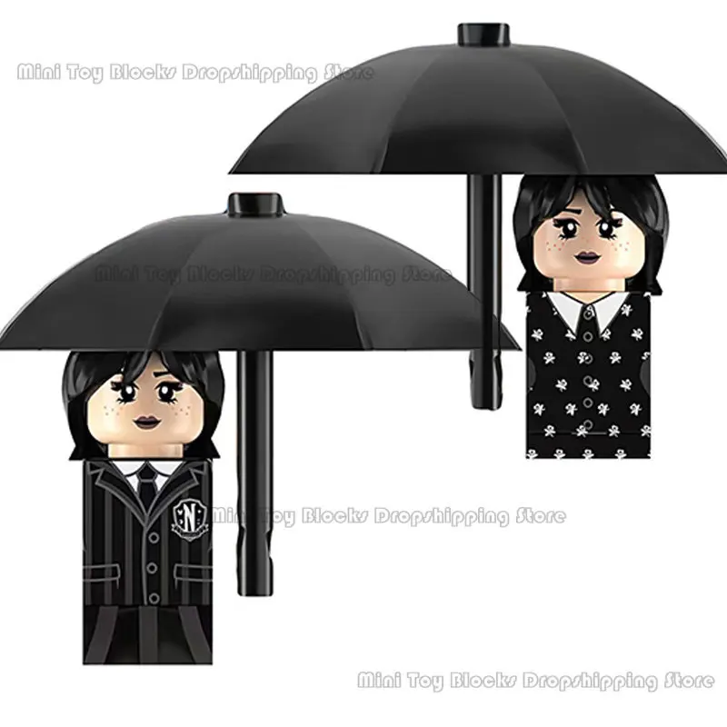 KF1907 KF1908 Wednesday Addams Movies Anime KF Blocks Bricks Mini Action Toy Figures Kids Educational Assemble Toys Dolls Gifts
KF1907 KF1908 Wednesday Addams Movies Anime KF Blocks Bricks Mini Action Toy Figures Kids Educational Assemble Toys Dolls Gifts