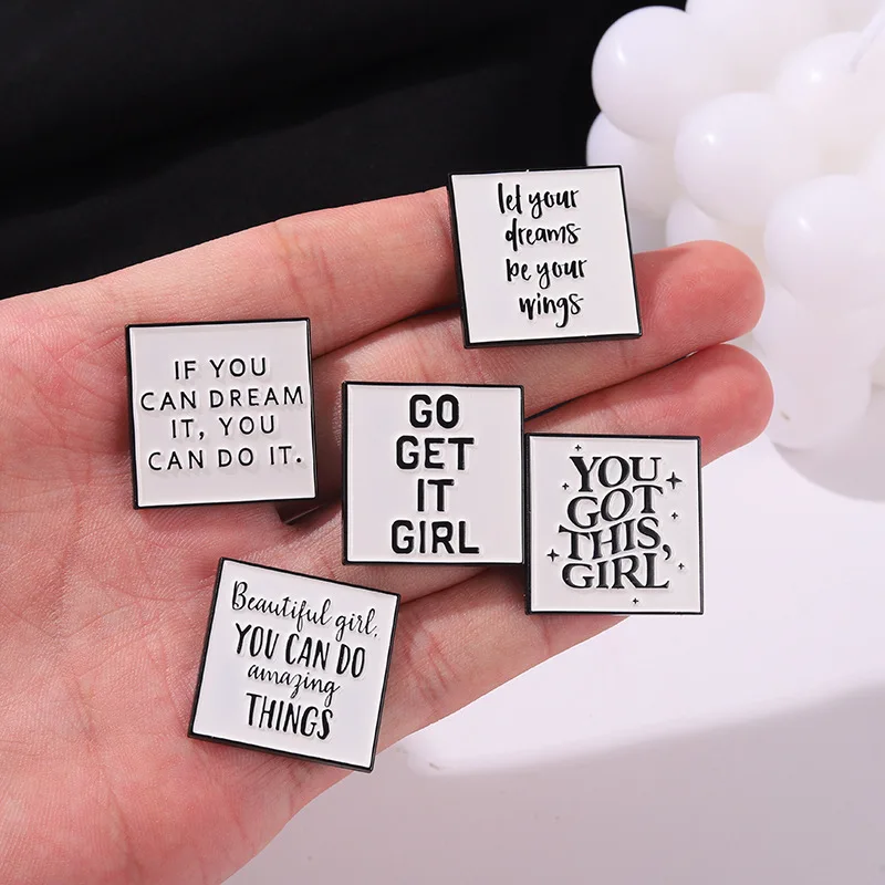 New Pins Metal Enamel Pin Funny Phrase Letters Brooch for Coat Pines Women'S Brooches for Women Badges on Backpack Jewelry Gift
New Pins Metal Enamel Pin Funny Phrase Letters Brooch for Coat Pines Women'S Brooches for Women Badges on Backpack Jewelry Gift