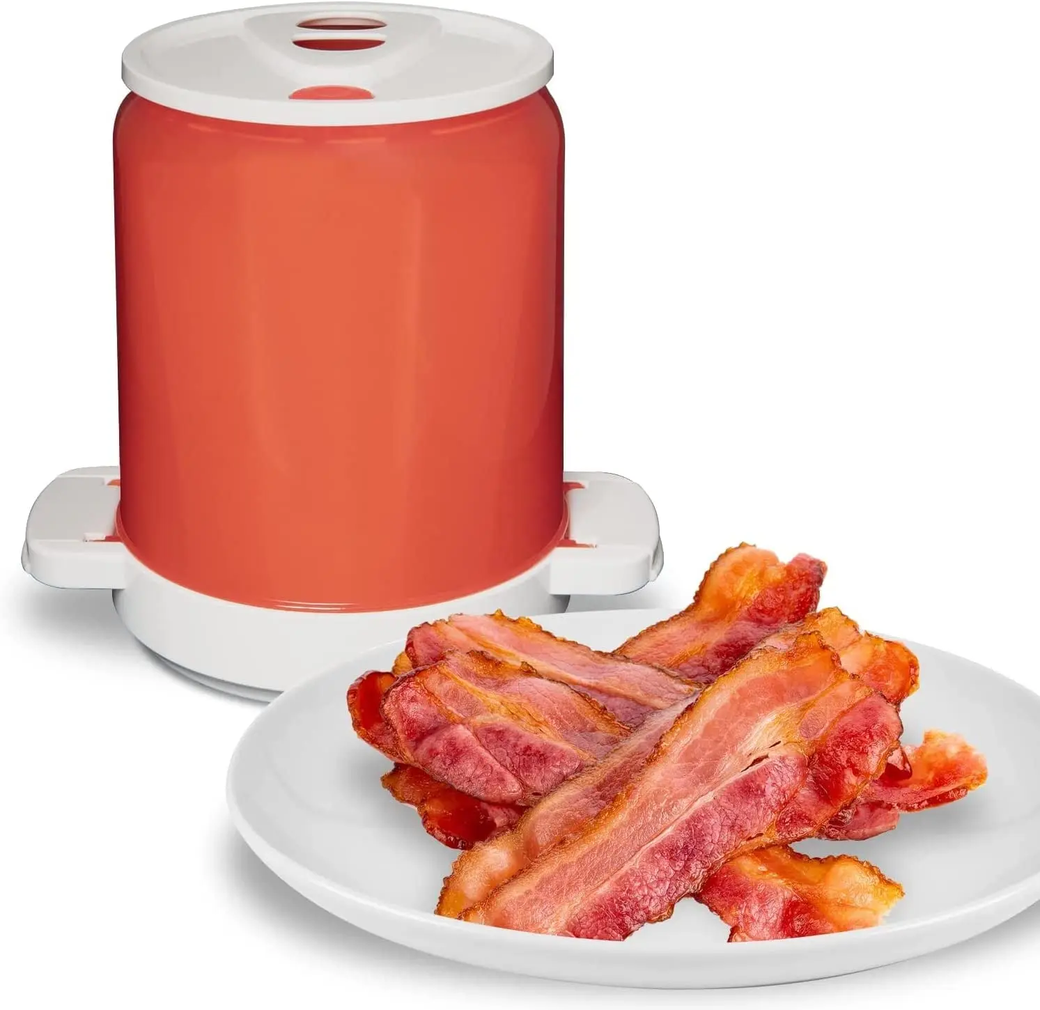 Microwave Bacon Cooker Grill Rack Bacon Cooker For Microwave Oven Bacon Healthy Bacon in Microwave Splatter-Proof & Mess-Free
Microwave Bacon Cooker Grill Rack Bacon Cooker For Microwave Oven Bacon Healthy Bacon in Microwave Splatter-Proof & Mess-Free