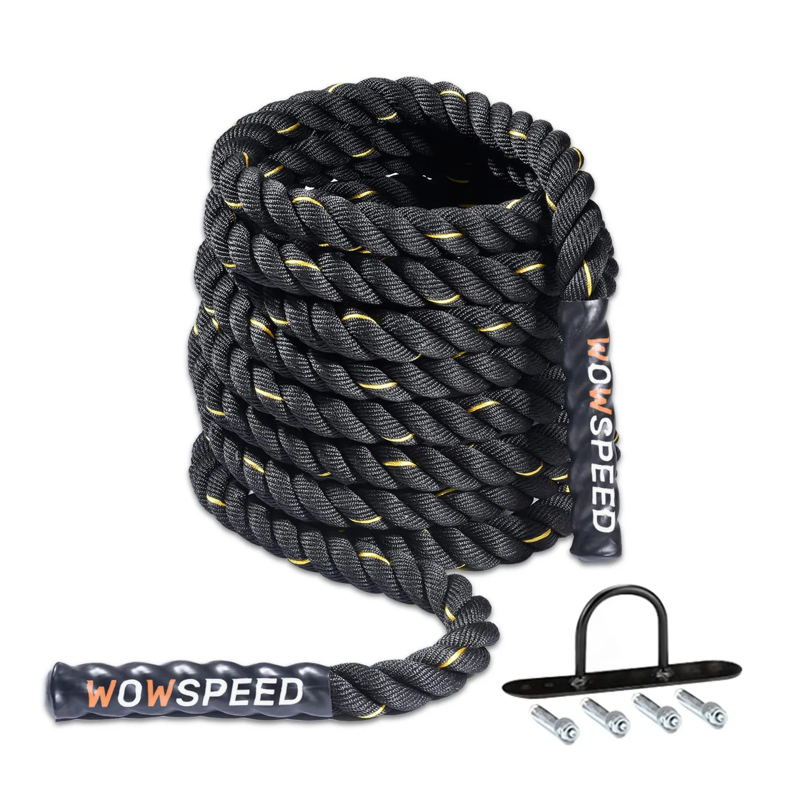 38mmx9m Fitness Heavy Jump Rope Battle Power Rope Muscle Fitness Equipment Full Body Workout Gym Training Rope
38mmx9m Fitness Heavy Jump Rope Battle Power Rope Muscle Fitness Equipment Full Body Workout Gym Training Rope