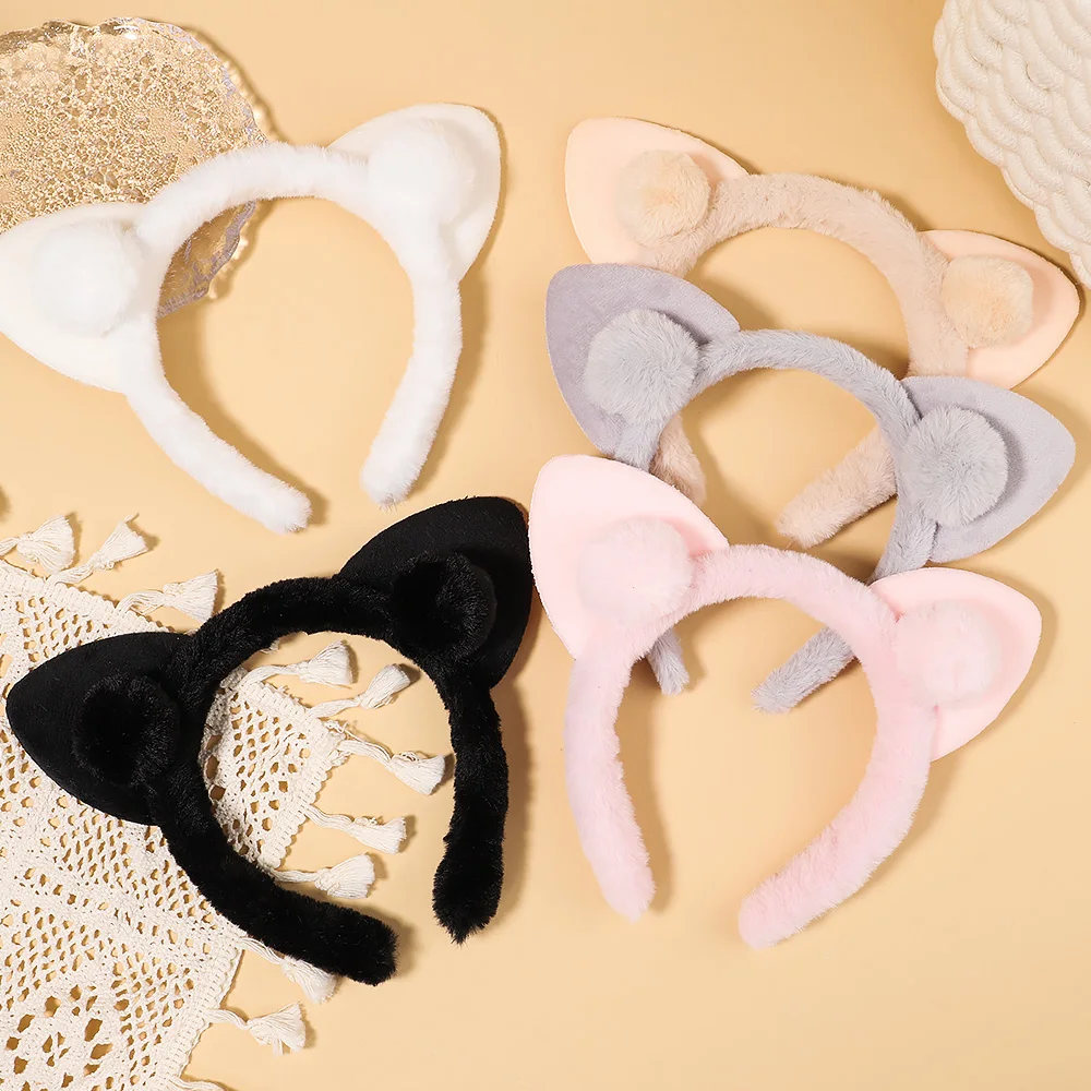New Cute Animal Ears Plush Hairbands Kids Lovely Hair Ornament Headband Hair Hoop Makeup Headwear Fashion Women Hair Accessories
New Cute Animal Ears Plush Hairbands Kids Lovely Hair Ornament Headband Hair Hoop Makeup Headwear Fashion Women Hair Accessories