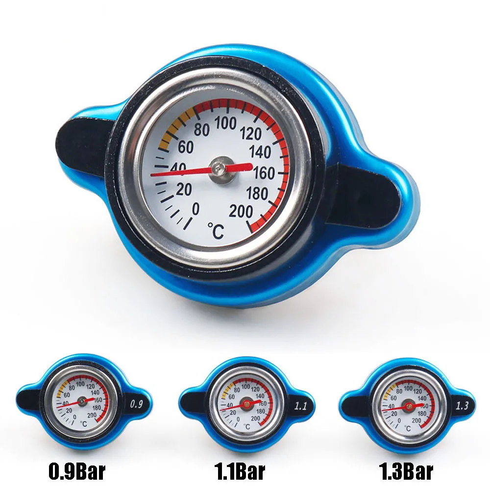 Universal Car Water Tank Pressure Cover with Temperature Gauge Utility SafeThermostatic Radiator Cap 0.9 Bar/ 1.1 Bar/ 1.3 Bar
Universal Car Water Tank Pressure Cover with Temperature Gauge Utility SafeThermostatic Radiator Cap 0.9 Bar/ 1.1 Bar/ 1.3 Bar