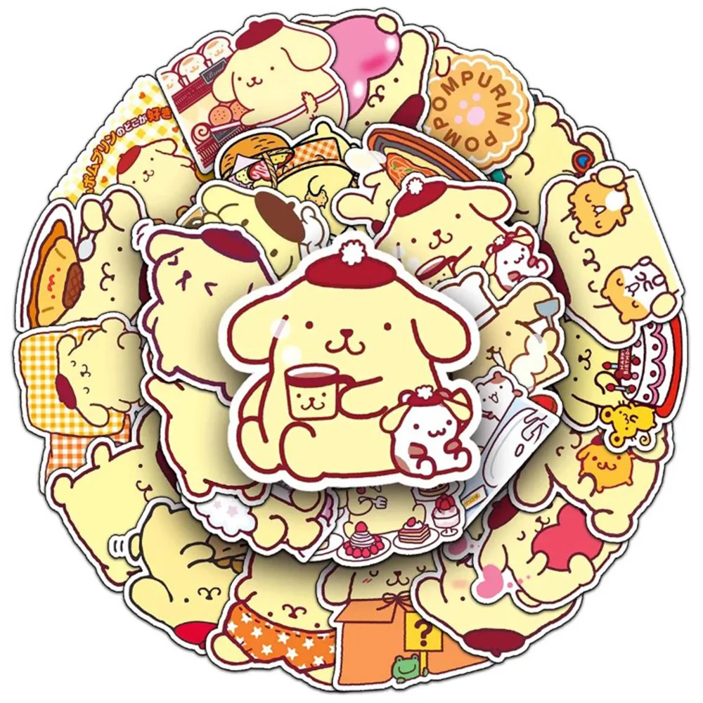 10/30/50PCS Sanrio Pompompurin Cute Cartoon Sticker DIY Phone Laptop Luggage Skateboard Graffiti Decals Fun for Kid Gift
10/30/50PCS Sanrio Pompompurin Cute Cartoon Sticker DIY Phone Laptop Luggage Skateboard Graffiti Decals Fun for Kid Gift