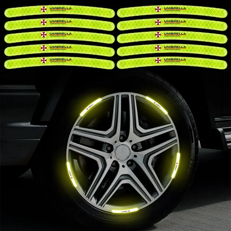 Car Wheel Hub Reflective Sticker Tire Rim Reflective Sticker Luminous For Night Driving is suitable For Umbrella Car accessories
Car Wheel Hub Reflective Sticker Tire Rim Reflective Sticker Luminous For Night Driving is suitable For Umbrella Car accessories