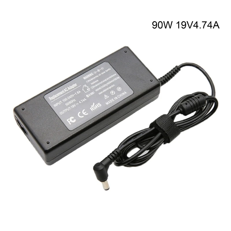 

Professional Laptop Power Adapter for Satellite A100 A305 Notebook Replaced Chargers DC5.5x2.5mm 90W 19V 4.74A Adapter