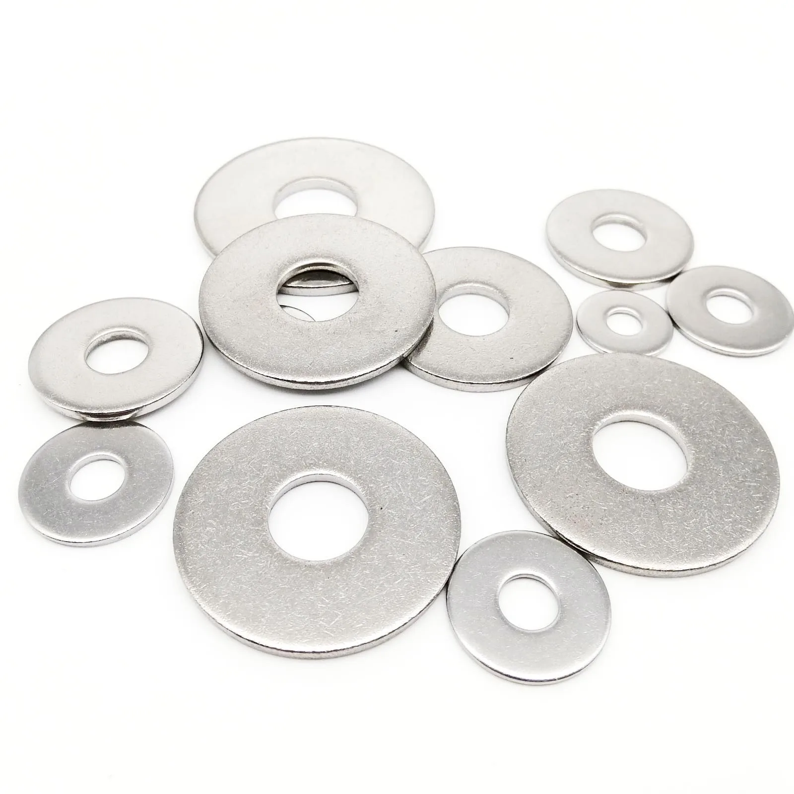 M2.5 M3 M3.5 M4 M5 M6 M8 M10 M12 M14 M16 GB96 A2-70 304 Stainless Steel Large Size Oversize Big Wider Flat Washer Plain Gasket
M2.5 M3 M3.5 M4 M5 M6 M8 M10 M12 M14 M16 GB96 A2-70 304 Stainless Steel Large Size Oversize Big Wider Flat Washer Plain Gasket