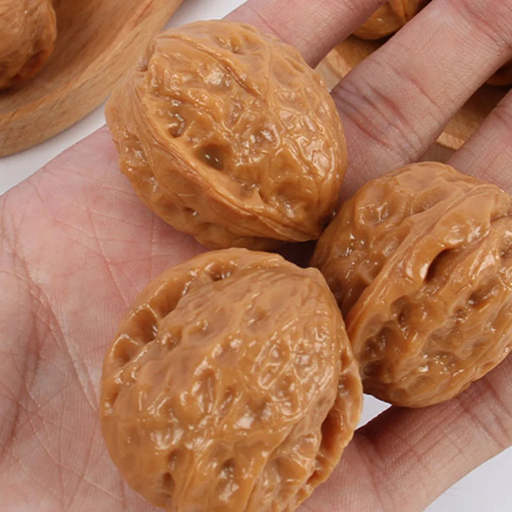10PCS Faux Walnut Photography Props Artificial Nuts Decorations Decorative Ornaments
10PCS Faux Walnut Photography Props Artificial Nuts Decorations Decorative Ornaments