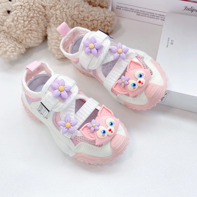 Summer Girl Shoes Children Flat Sandals for Girls Pink Cartoon Sandals Fashion Garden Shoes Kids Beach Sports Tenis Baby Sandals
Summer Girl Shoes Children Flat Sandals for Girls Pink Cartoon Sandals Fashion Garden Shoes Kids Beach Sports Tenis Baby Sandals
