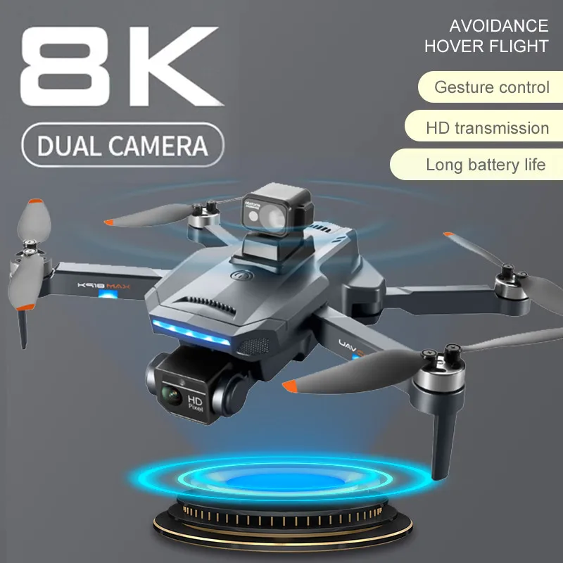 QJ New K918 MAX GPS Drone 8K HD Professional Aerial Camera Obstacle Avoidance Brushless Foldable Quadcopter FPV Distance 1.2KM
QJ New K918 MAX GPS Drone 8K HD Professional Aerial Camera Obstacle Avoidance Brushless Foldable Quadcopter FPV Distance 1.2KM