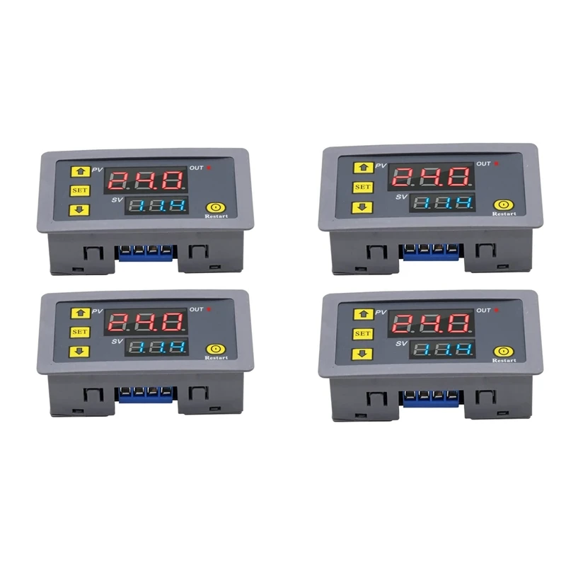 BEAU-2Pcs Timer Delay Relay 20A Programmable Cycle Timer Switch ON-Off LED Digital Display Time Relay Module
BEAU-2Pcs Timer Delay Relay 20A Programmable Cycle Timer Switch ON-Off LED Digital Display Time Relay Module