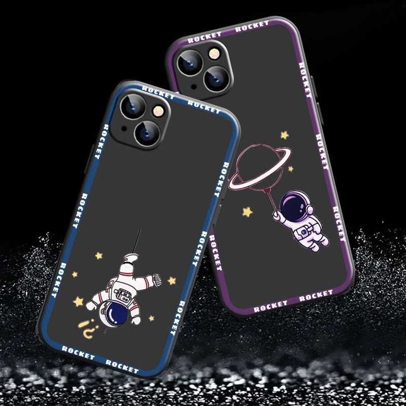 Lovely Astronaut Phone Case For Apple iPhone 13 12 11 Pro 12 13 Mini X XR XS Max SE 6 6s 7 8 Plus Back Funda Soft
Lovely Astronaut Phone Case For Apple iPhone 13 12 11 Pro 12 13 Mini X XR XS Max SE 6 6s 7 8 Plus Back Funda Soft