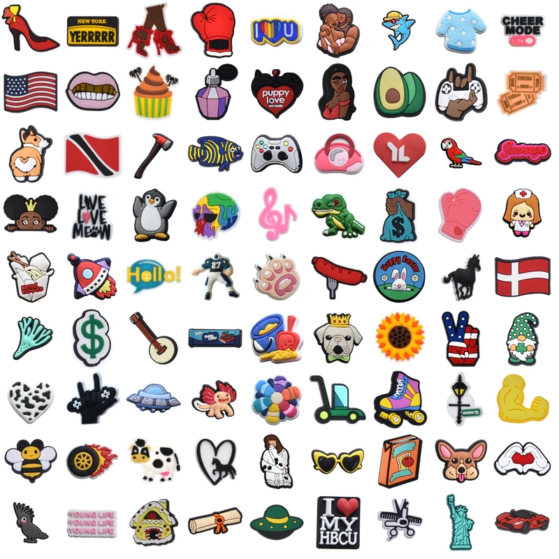 Булавки для джинсов Crocs, подвески для Croc, очаровательные Дизайнерские летние новые подвески для обуви, Женские аксессуары, рождественские подарки для детей 
Булавки для джинсов Crocs, подвески для Croc, очаровательные Дизайнерские летние новые подвески для обуви, Женские аксессуары, рождественские подарки для детей