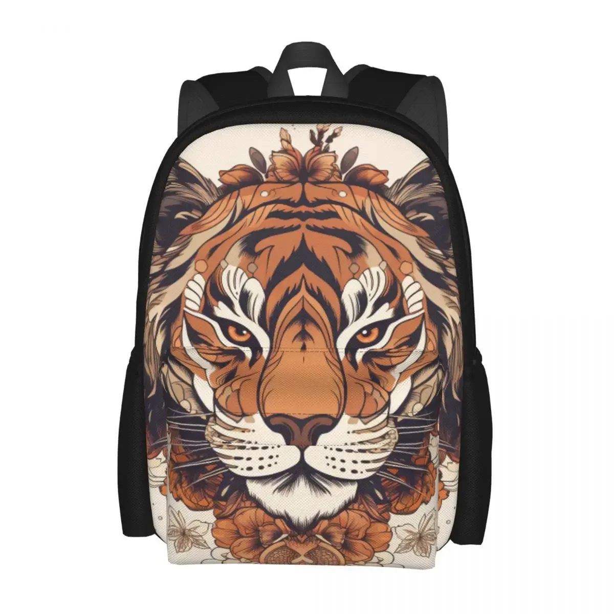 Tiger Backpack Floral Mandala Animal Streetwear Backpacks Male Outdoor Style Breathable School Bags Custom Rucksack
Tiger Backpack Floral Mandala Animal Streetwear Backpacks Male Outdoor Style Breathable School Bags Custom Rucksack