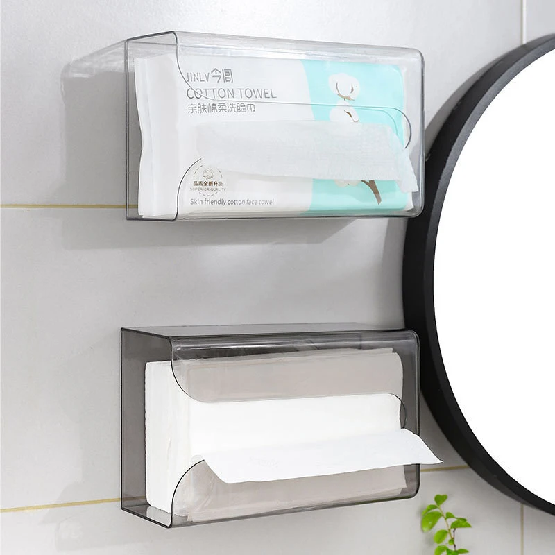 Wall Mounted Tissue Box Rectangular Wall Tissue Dispenser Holder Without Nails Wall Facial Tissue Box For Bathroom Kitchen
Wall Mounted Tissue Box Rectangular Wall Tissue Dispenser Holder Without Nails Wall Facial Tissue Box For Bathroom Kitchen