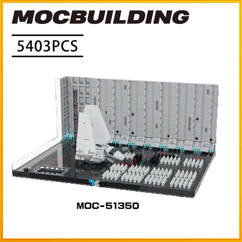 Конструктор строительный из Звездного фильма MOC BlocksDeath Star II, ангар Бэй 272, уличные войны
Конструктор строительный из Звездного фильма MOC BlocksDeath Star II, ангар Бэй 272, уличные войны