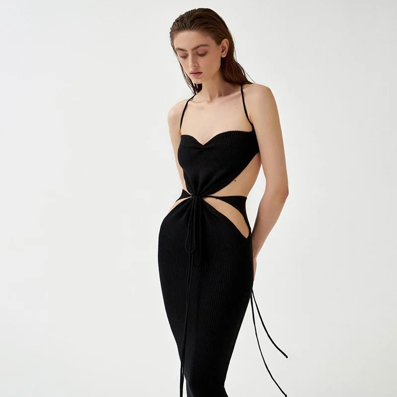 Vacation Maxi Dresses for Women Summer 2022 Party Elegant Sexy Patchwork Cut Out Sleeveless Backless Bodycon Dress
Vacation Maxi Dresses for Women Summer 2022 Party Elegant Sexy Patchwork Cut Out Sleeveless Backless Bodycon Dress