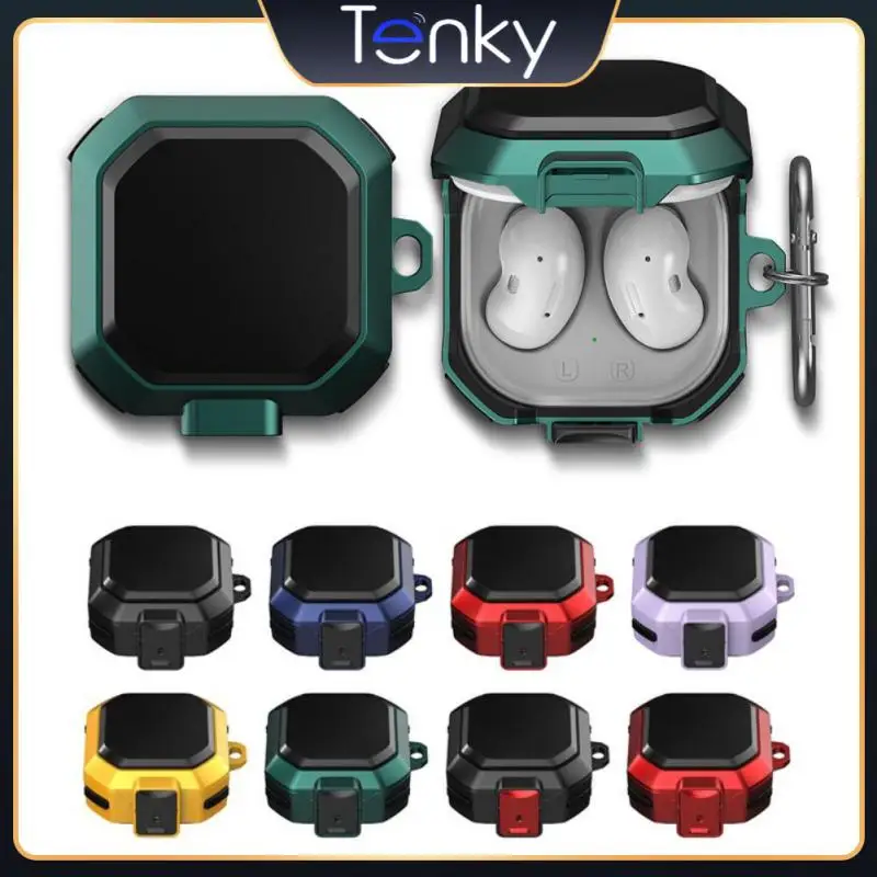 With Carabiner Armor Cover Case Switch Buckle Matte Cover For Samsung Galaxy Buds Live/ /2 Headset Accessories Switch Buckle
With Carabiner Armor Cover Case Switch Buckle Matte Cover For Samsung Galaxy Buds Live/ /2 Headset Accessories Switch Buckle