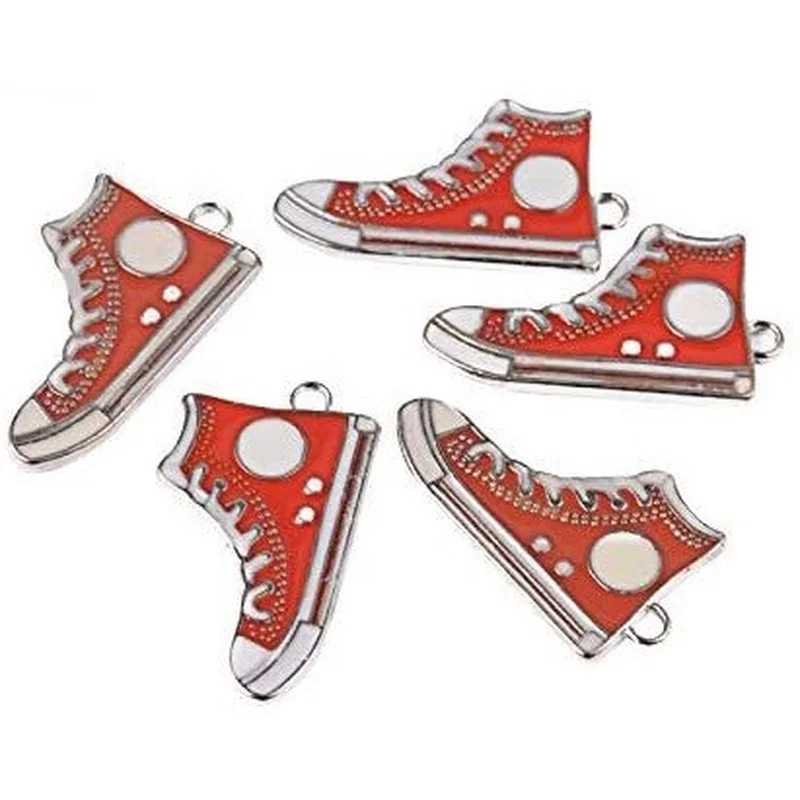About 100 Pieces Platinum Plated Shoes Alloy Enamel Pendant Charms for Necklaces Bracelets Jewelry Making
About 100 Pieces Platinum Plated Shoes Alloy Enamel Pendant Charms for Necklaces Bracelets Jewelry Making