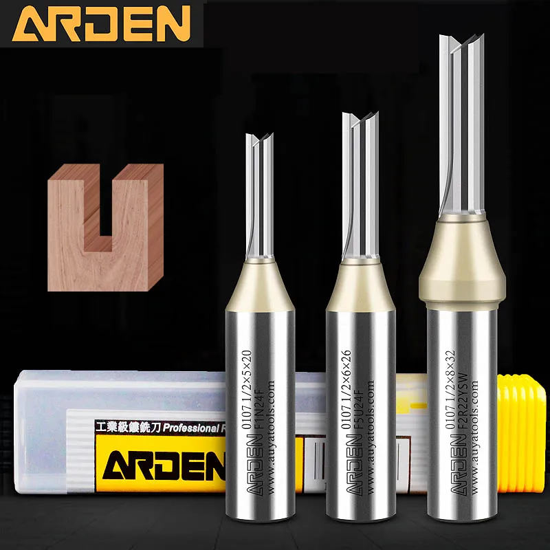 Arden CNC TCT Straight End Mill Woodworking Tool Carbide Cutter 1/4 Shank Router Bit For MDF Plywood Chipboard Slot Drill
Arden CNC TCT Straight End Mill Woodworking Tool Carbide Cutter 1/4 Shank Router Bit For MDF Plywood Chipboard Slot Drill