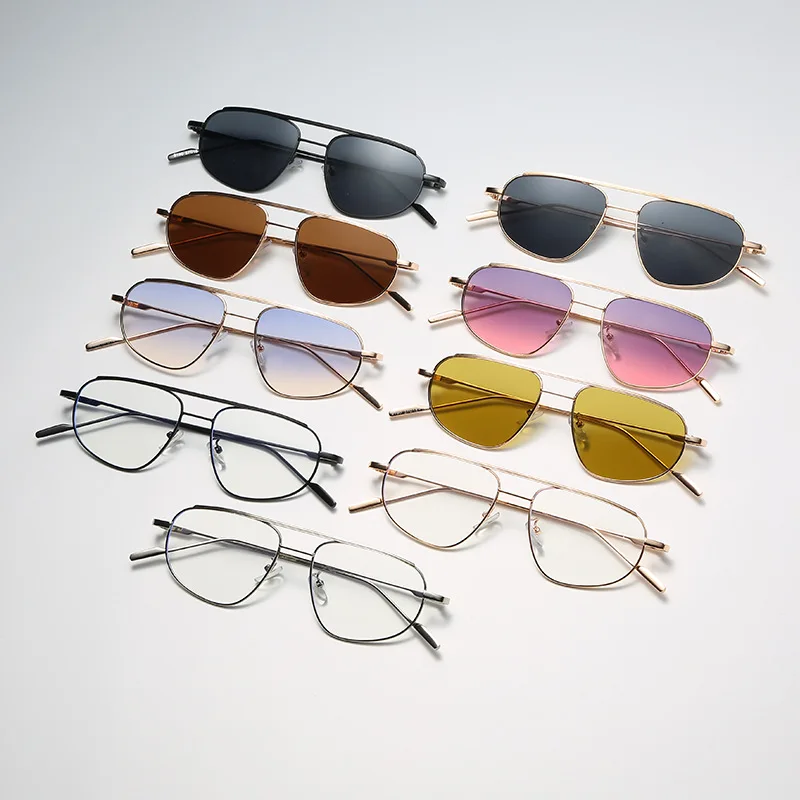 Fashion Metal Double Beam Sunglasses Clam Toad Mirrors Couple Sunglasses Polarized UV400 Casual Sunglasses for Adult,Women,Men
Fashion Metal Double Beam Sunglasses Clam Toad Mirrors Couple Sunglasses Polarized UV400 Casual Sunglasses for Adult,Women,Men