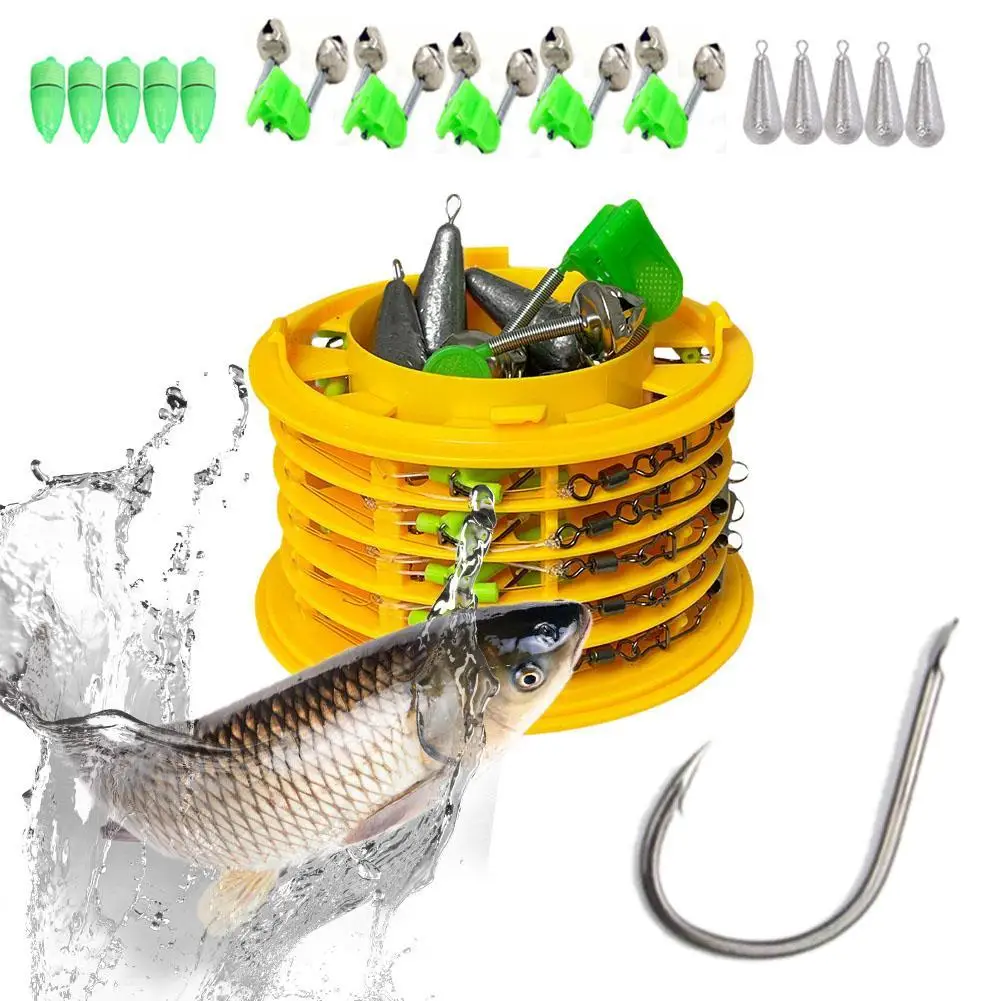 1Pcs Fishing Hooks Set with Hooks Organizer Anti-binding Outdoor Carp Bait Fishhooks Storage Fishing Tools Box Accessories
1Pcs Fishing Hooks Set with Hooks Organizer Anti-binding Outdoor Carp Bait Fishhooks Storage Fishing Tools Box Accessories