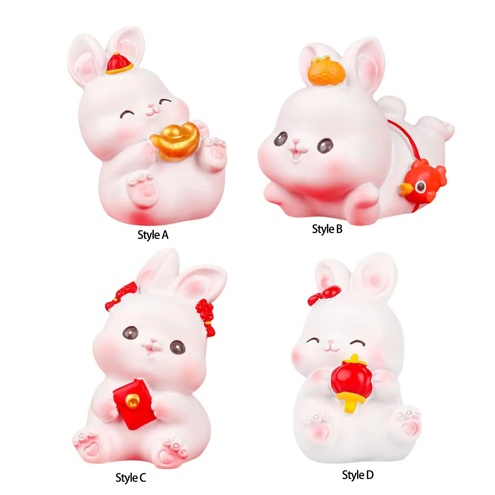 rabbit Bunny Figurine New Year Sculpture Figurine Resin Decorative Gift for Yard garden Decoration Indoor Yard Porch
rabbit Bunny Figurine New Year Sculpture Figurine Resin Decorative Gift for Yard garden Decoration Indoor Yard Porch